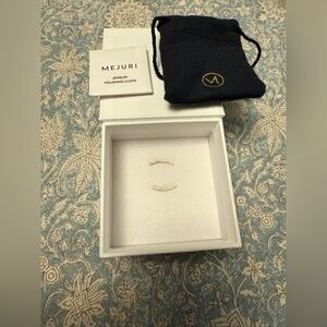 Mejuri: 14k Yellow Gold and Pavé Diamond Climber- ONE ONLY - New